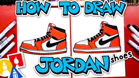 how to draw air jordan 1